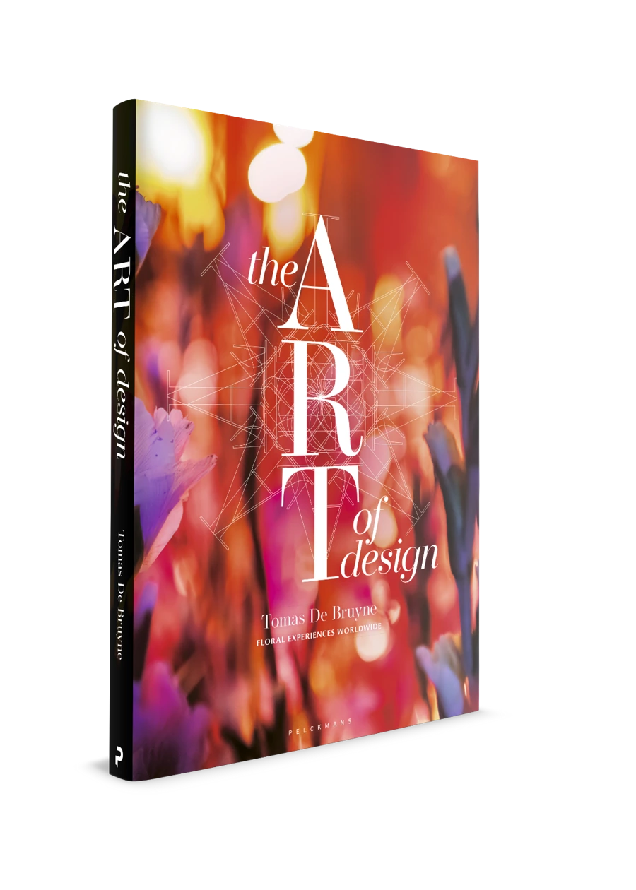 The Art of Design by Tomas De Bruyne, published by Pelckmans: the original book cover
